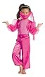 Toddler and Girls Pink Genie Costume