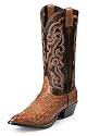 Men's Nocona 13" Exotic Full Quill Ostrich Western Boots