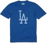 Los Angeles Dodgers Vintage LA Logo T-Shirt by Red Jacket
