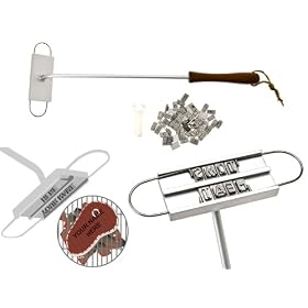 Wanted BBQ Branding Iron