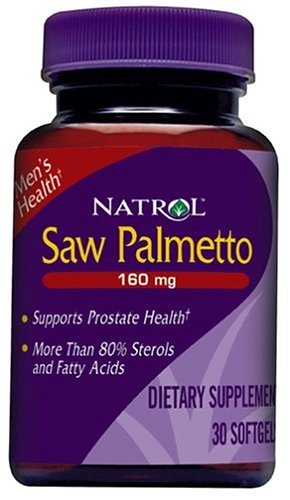 Natrol Saw Palmetto, 160 mg 30 Softgels (Pack of 3) by Natrol