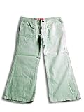 Ave.blu - Girls Flare Leg Corduroy Pants, Mint, Stretch Fabric