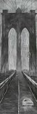 Brooklyn Bridge Art Poster Print by L. Cartier, 12x36 by AllPosters.com