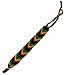 Wide Rasta Friendship Bracelet