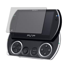 Skinomi TechSkin - Invisible Screen Protector Shield for Sony PSP Go - Plus LIFETIME REPLACEMENTS
