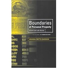 【クリックで詳細表示】Boundaries Of Personal Property Law： Shares And Sub-Shares [ハードカバー]
