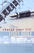 Change Your Life Daily Bible/change Your Life Daily Journal: New Living Translation