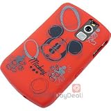 Disney Skin Cover for BlackBerry Curve, Mickey (Red)