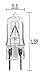 Triangle Bulbs T10049-5 Set of 5 50 Watt Halogen Bi-Pin Light Bulb, JCD Type 120 Volt, G8 Base, 5XG8-120V-50W