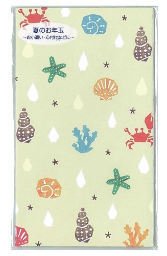 夏のお年玉…お盆玉/ポチ袋 (貝殻)