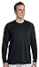 Gildan G424 4.5 Oz. Performance Long-Sleeve T-Shirt - Black - L