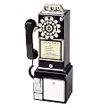 Crosley 1950s Classic Pay Phone - Black