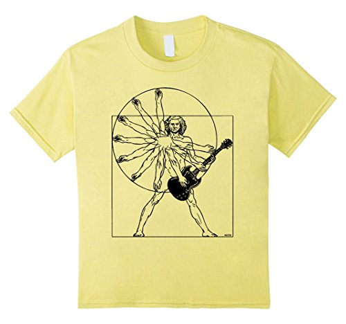 Kids ARCHITECT GOLDEN RATIO SHIRT GUITAR MEN Version 2 12 Lemon