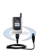 Samsung SCH-A790 Power Hot Sync and Charge USB Data Cable w/ Tip Exchange - Gomadic Brand