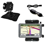 Garmin Nuvi 205W Auto Bean Bag Dash Holder with Car Charger - Uses Gomadic TipExchange