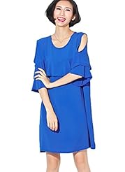 Off the Shoulder Chiffon Short  Dress