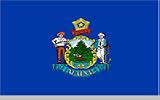 Maine State Flag - 3 &acute; x 5 &acute; - B0002EO9XS