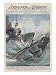 An Italian Torpedo Boat Heroically Rams and Sinks a British Submarine Art Giclee Post...