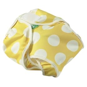 Tots Bots : Wrap PUL 2 Yellow Spot 18-40lbs