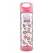 Water Bottle Glass 20 Oz Pink God Is Love