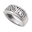 SilverBin Sterling Silver High Polish Cutout Marines Band Ring