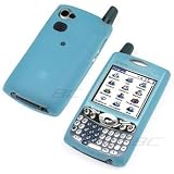 Silicon Skin Case for PDA Palm Treo 650 (Blue)