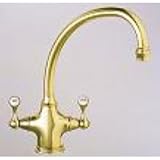 Franke BFT-209 Biflow Traditional Kitchen Faucet Chrome/NuBrass