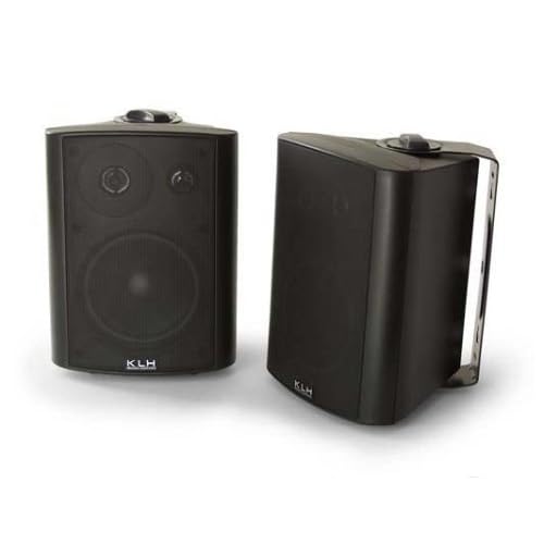 KLH C130B 5.25" 3 Way Indoor Outdoor Multipurpose 130 Watt Max Power 2 Speakers eBay