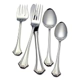 Reed & Barton Country French 18/10 Stainless Steel 5-Piece Place Setting, Service for 1