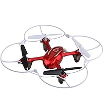 Syma X11C RC Quadcopter with Camera and LED Lights - Red
