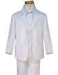 Gino Formal Suit Set White for Boys From Baby to Teen