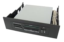Max Value Internal Multi-in-one Card Reader/Writer with USB 2.0 Port - Black