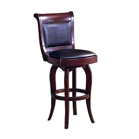 Nutmeg Brown York 30 swivel stool 