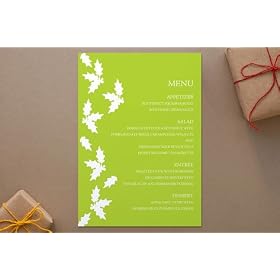 Collation Holiday Party Menus by marabou