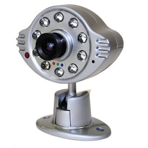 Wisecomm Mini Indoor Color Night Vision Camera w/Audio