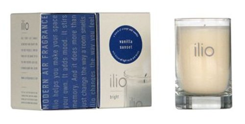 Ilio Modern Air Candles iC800, Vanilla Sunset, Case Pack, Six - 10.8 Ounce Candles (64.8... by Ilio
