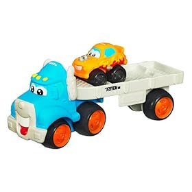  Tonka Chuck & Friends - Car Carrier with Hot Rod