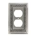 Greek Key Single Duplex Wall Plate- Set of 2