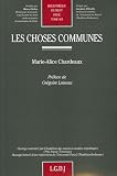 Revue LGDJ  / Les choses communes