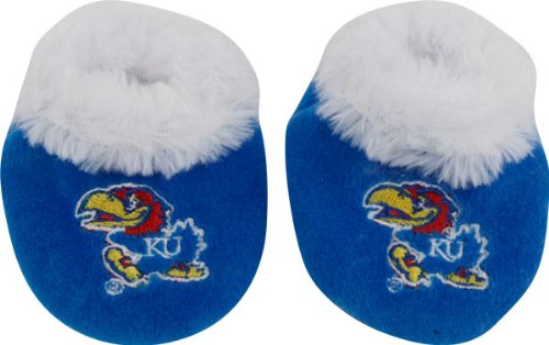 Kansas Jayhawks Baby Bootie Slipper