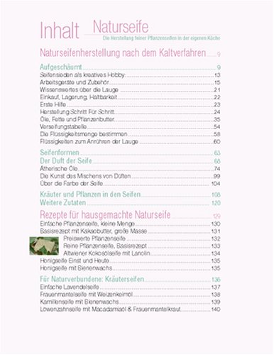 Cover image : Naturseife, das reine Vergnuegen