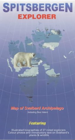 Spitsbergen Explorer Map by Ocean Explorer Maps
