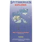 Spitsbergen Explorer Map by Ocean Explorer Maps by  Nigel Sitwell