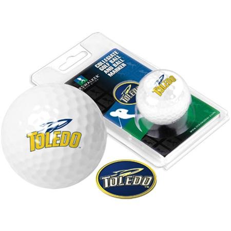 Toledo Rockets Ncaa Collegiate Logo Golf Ball Ball Marker