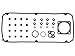 Evergreen HS5069 Cylinder Head Gasket Set