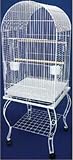 Brand New Parrot Bird Cage Cages Dome w/Stand 24x24x62-0204WHT