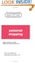 Career KNOWtes Personal Shopping (How to Have Fun and Make Money)