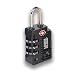 Lewis N. Clark Travel Sentry Indicator® TSA Recognized Combination Lock-BLACK