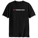 T-Shirt Black " I Love Turkmen Girls " Turkmenistan Country