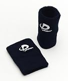 Phiten Titanium Wrist Band (Pair), Color: Navy